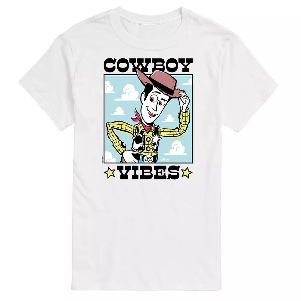 Disney / Pixar's Toy Story 4 Men's Cowboy Vibes Graphic Tee,  Product Image