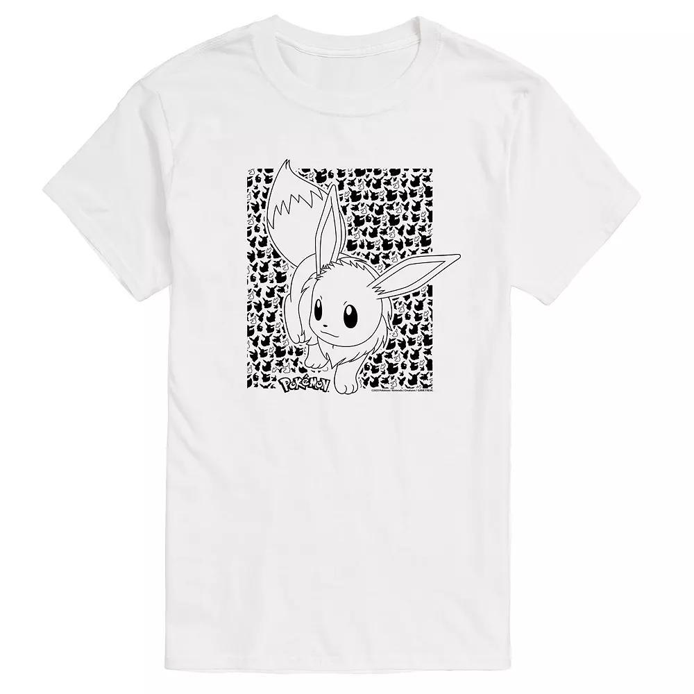 Men's Pokemon Eevee Pattern Tee,  Product Image