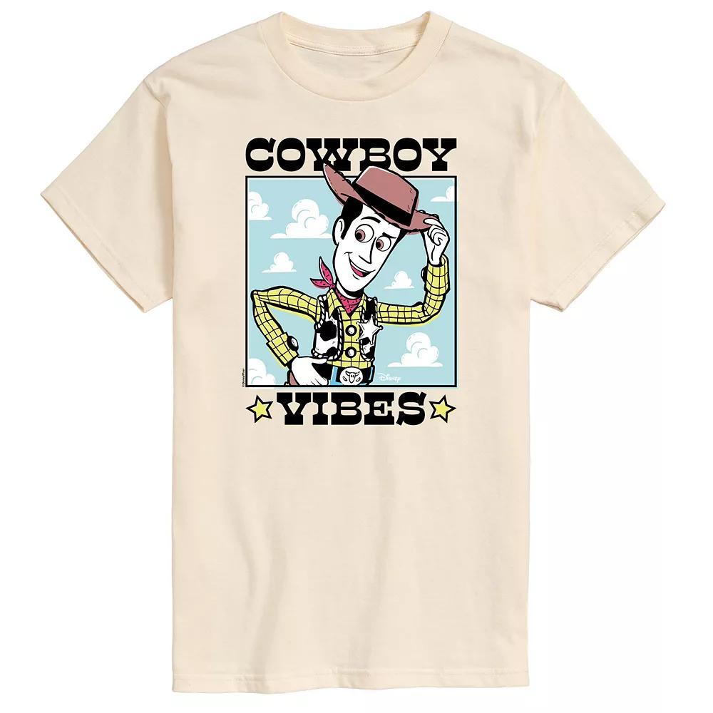 Disney / Pixar's Toy Story 4 Men's Cowboy Vibes Graphic Tee,  Product Image