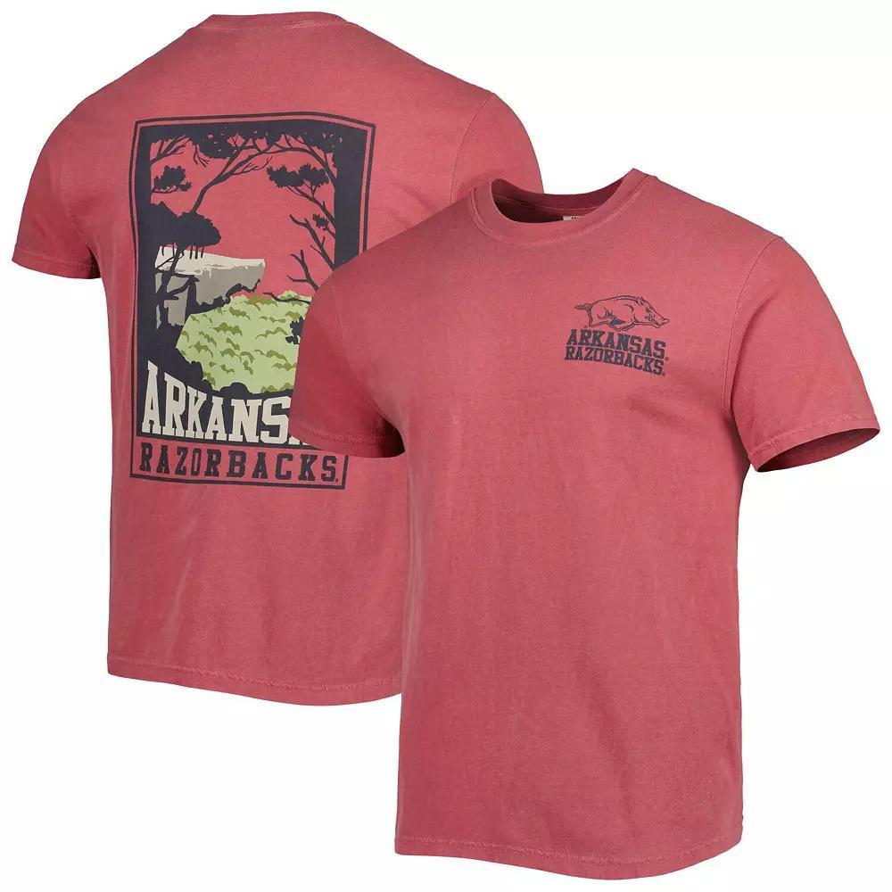 Men's Crimson Arkansas Razorbacks Hyperlocal Tree T-Shirt, Size: Medium, Red Product Image