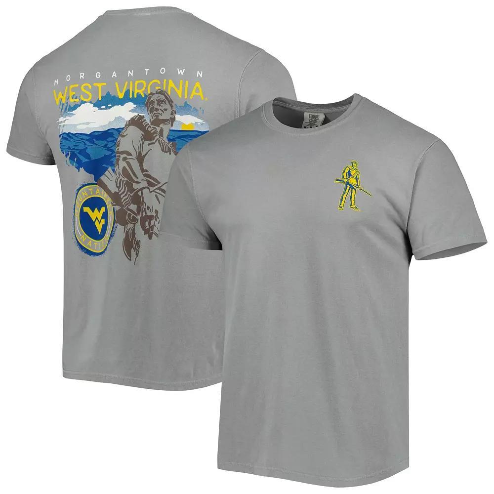 Men's Gray West Virginia Mountaineers Hyperlocal T-Shirt, Size: 2XL, Grey Product Image