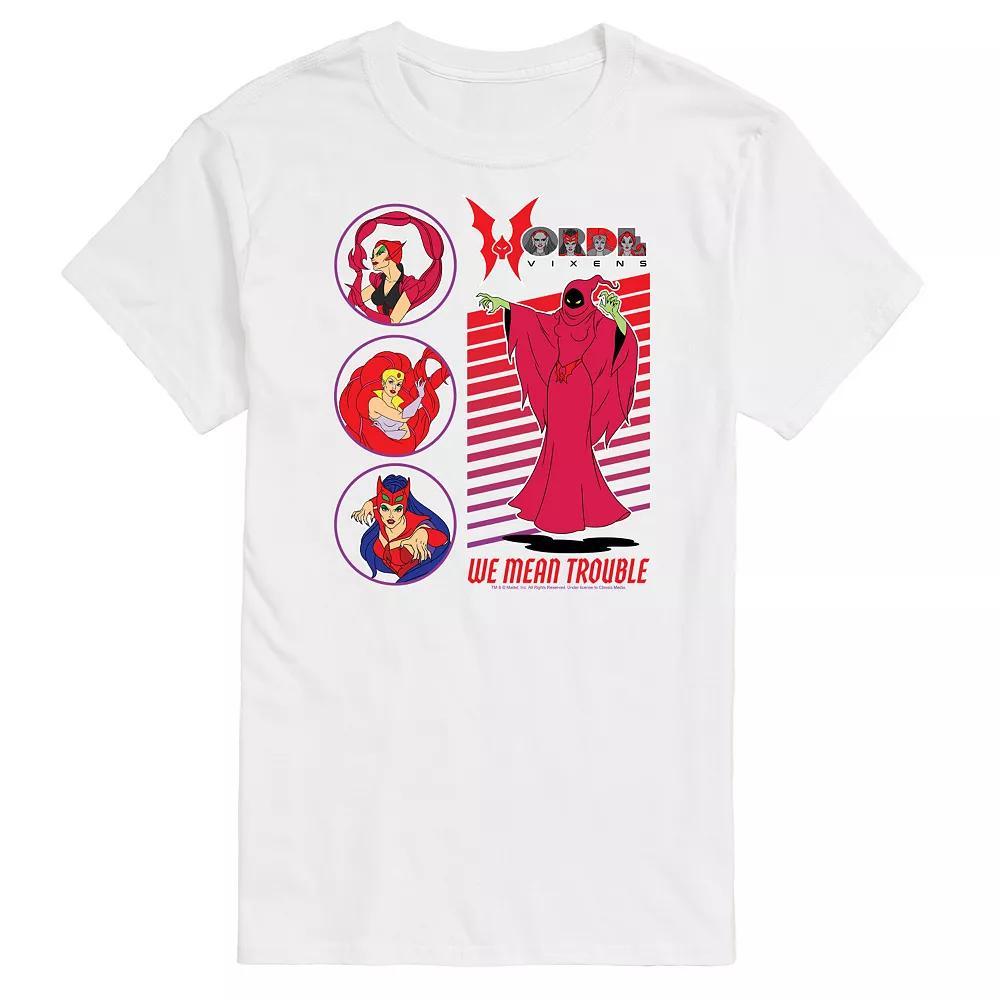 Men's SheRa Horde Vixens Graphic Tee, Size: XXL, White Product Image