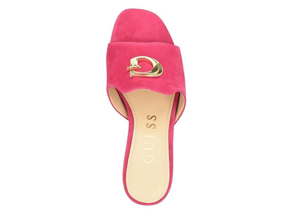 GUESS Snapps Leather) Women's Sandals Product Image