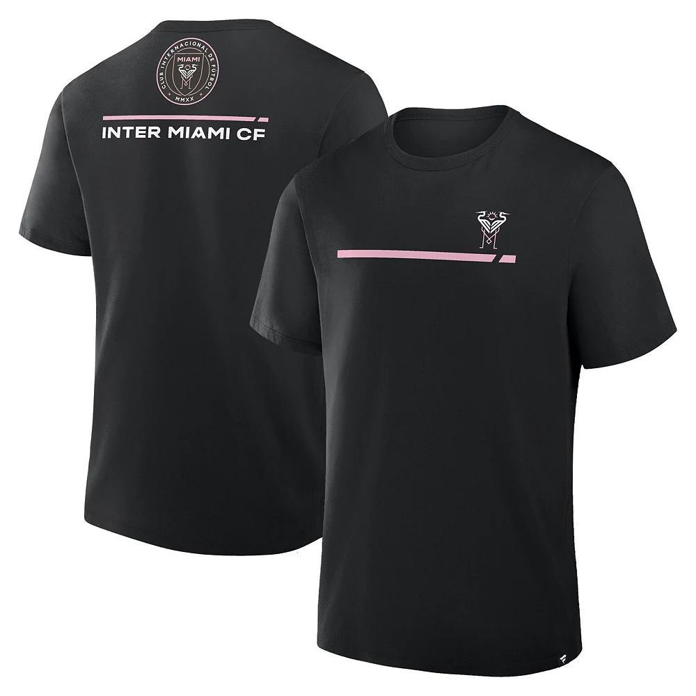 Men's Fanatics Black Inter Miami CF Corner Kick Legacy T-Shirt,  Product Image