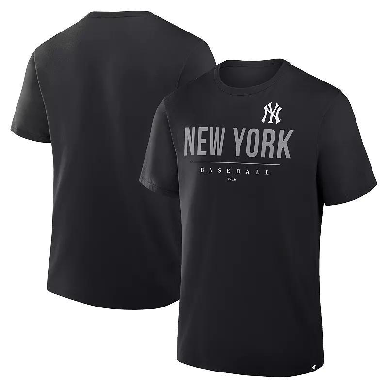 Men's Fanatics Black New York Yankees Color Pop Legacy Clubhouse T-Shirt, Size: Large Product Image