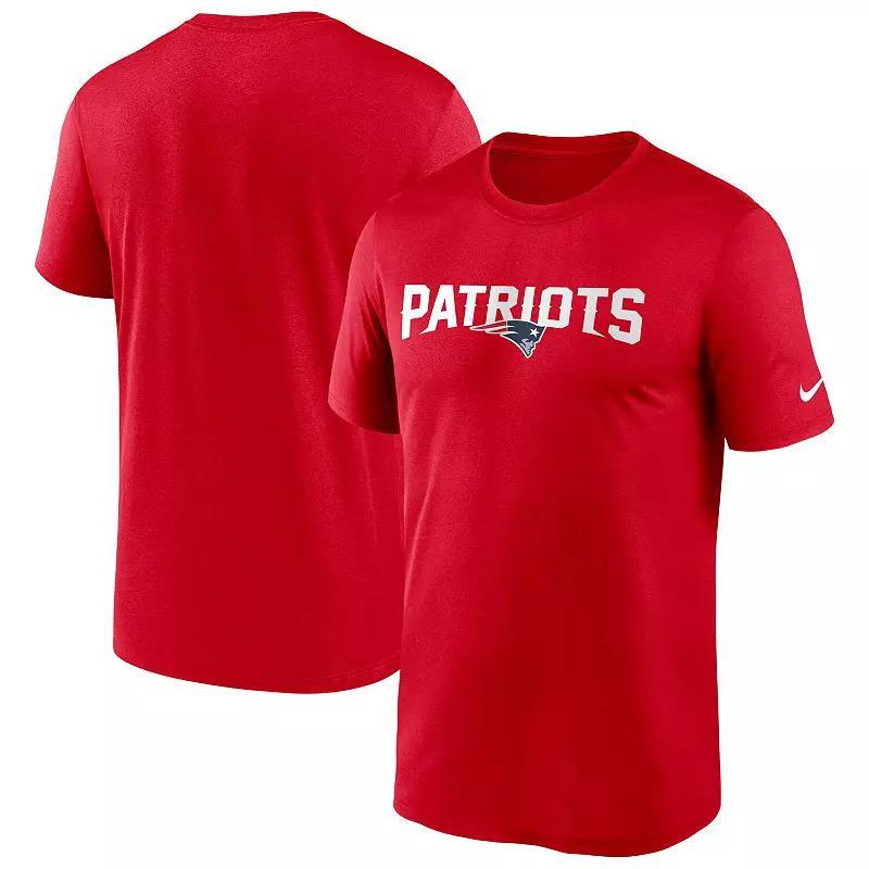 Mens Nike New England Patriots Wordmark Legend T-Shirt Product Image