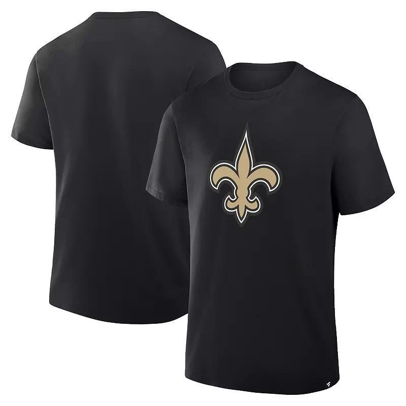 Men's Fanatics Black New Orleans Saints Field Goal Legacy T-Shirt,  Product Image