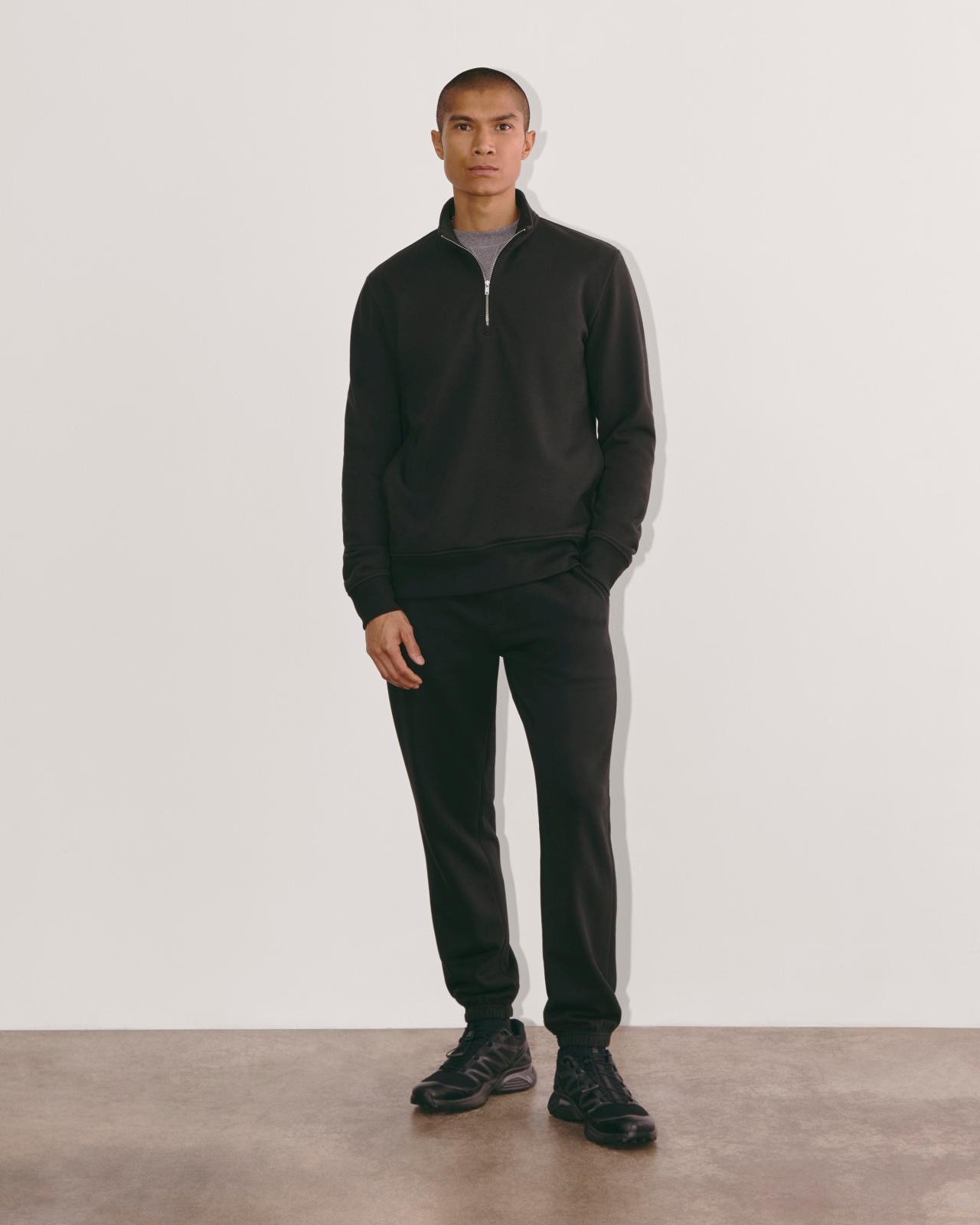The Off-Duty Terry Quarter-Zip Product Image