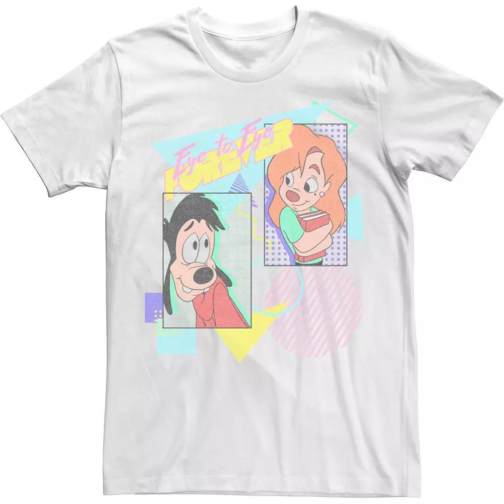 Men's A Goofy Movie Eye To Eye 80's Poster Tee,  Product Image
