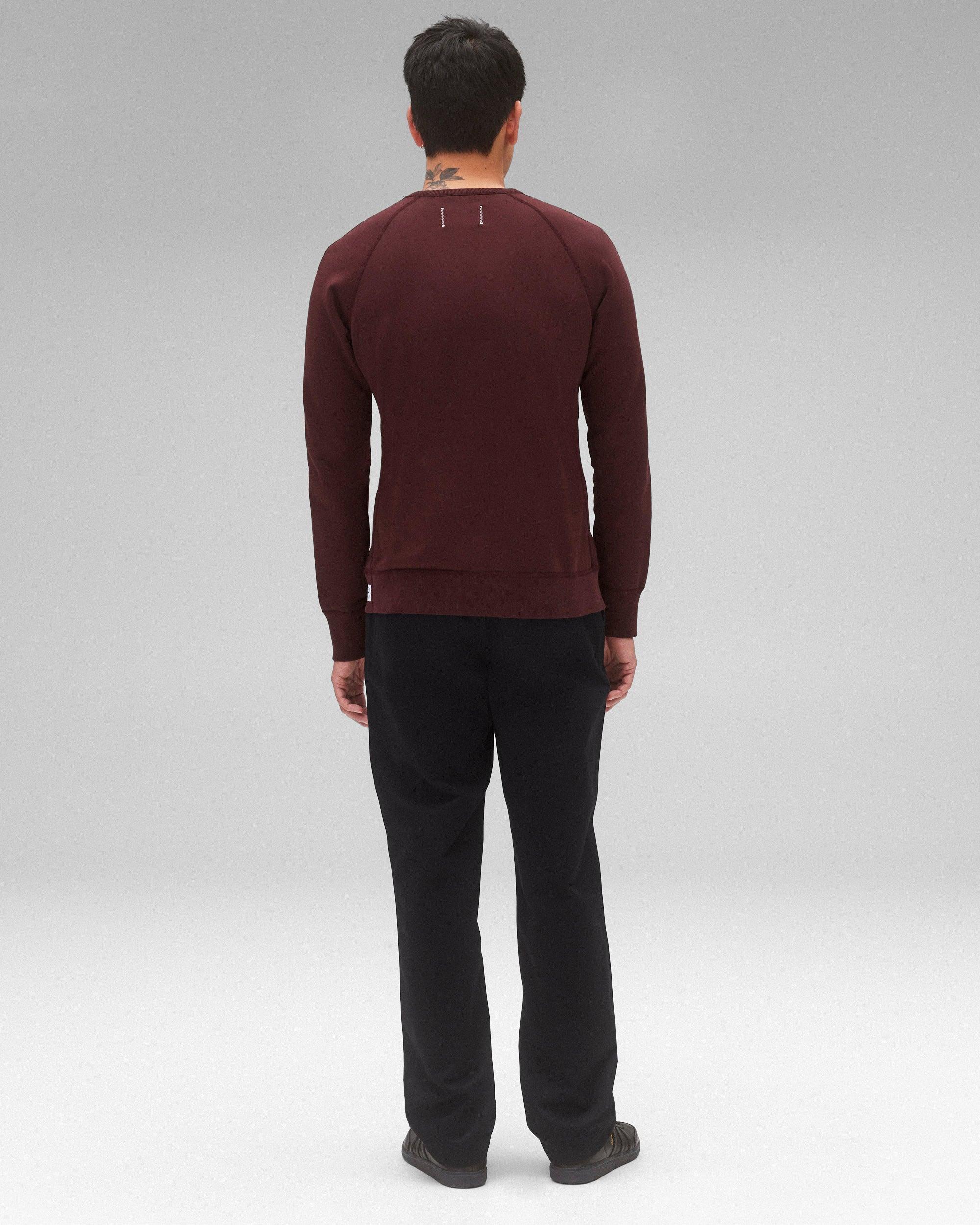 Midweight Terry Slim Crewneck - Vault Male Product Image