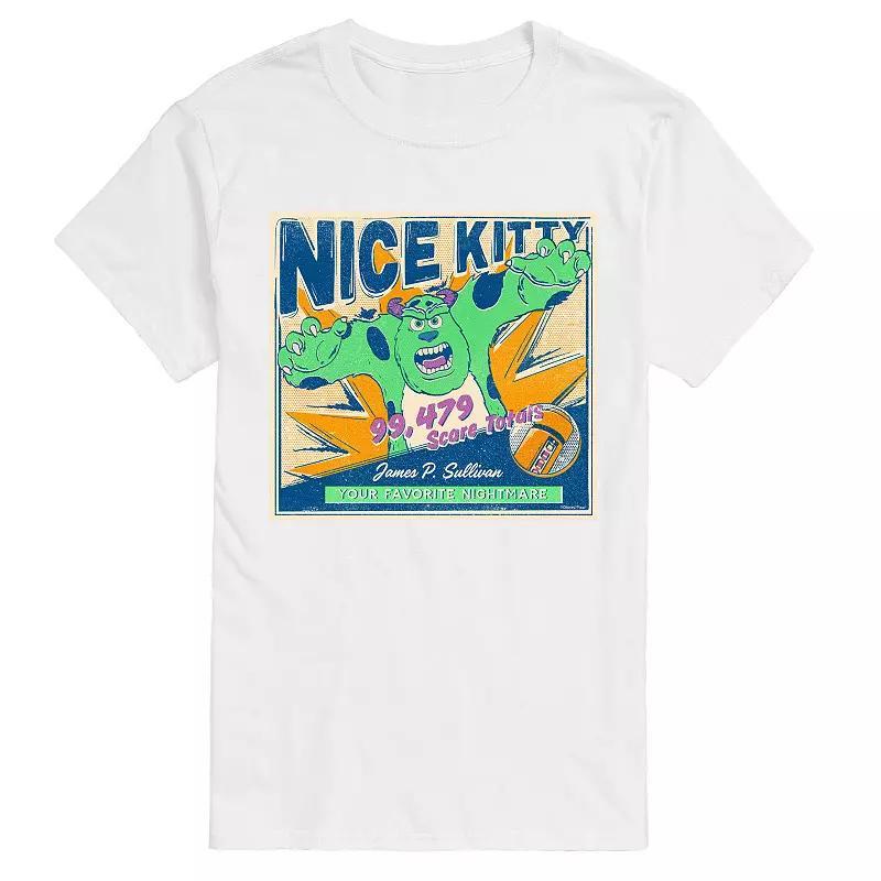 Disney's Monsters Inc. Big & Tall Nice Kitty Graphic Tee, Men's, Size: XL Tall, Black Product Image