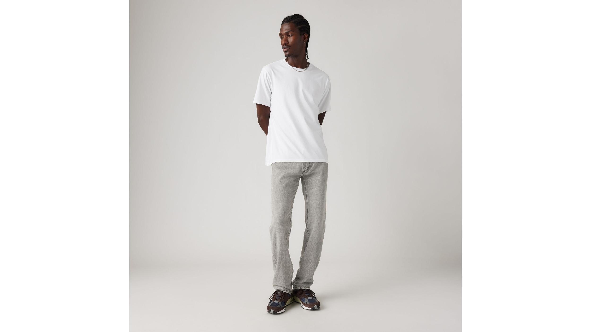 505™ Regular Fit Linen+ Denim Men's Jeans Product Image
