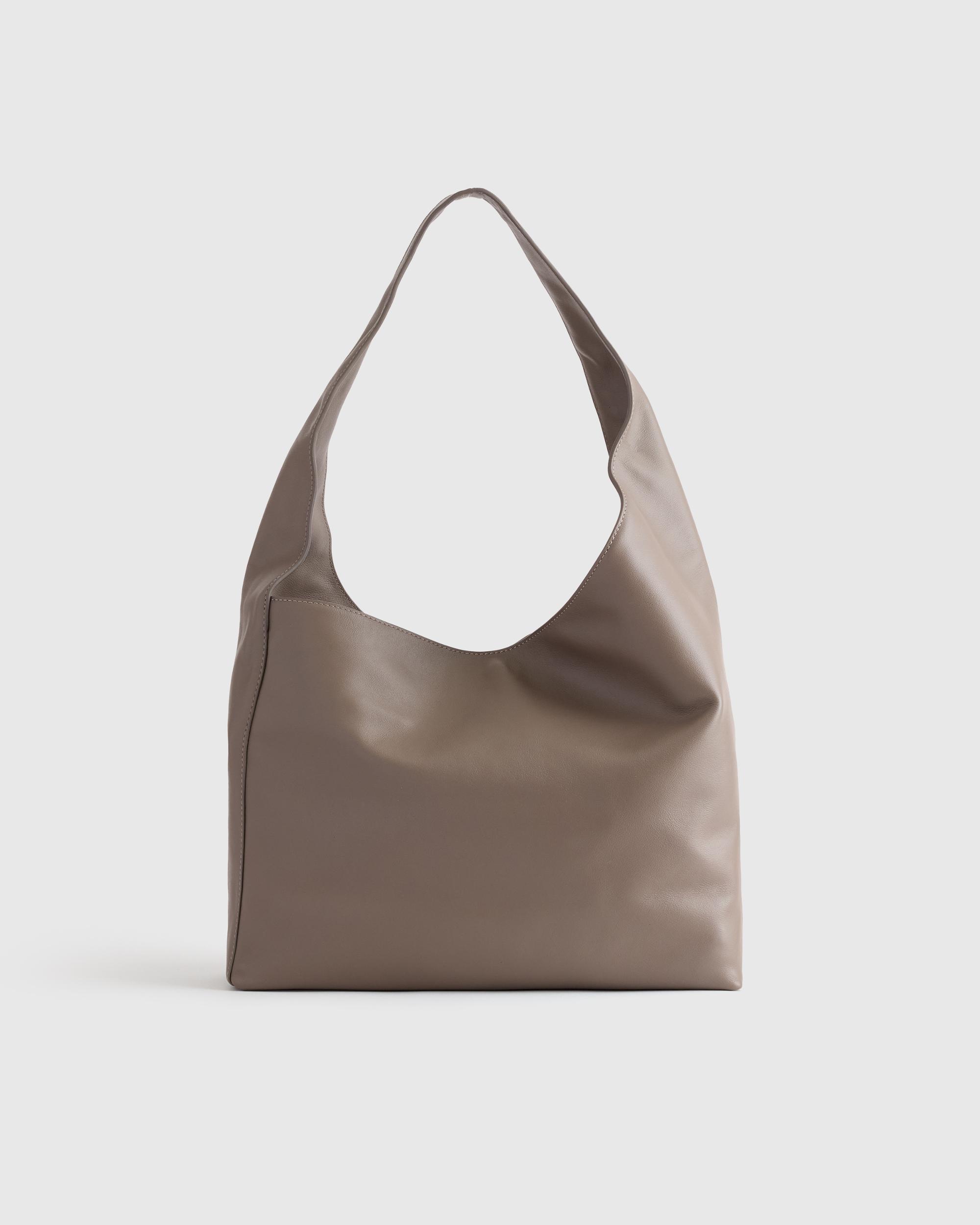 Quince | Women's Italian Leather Slouchy Shoulder Bag Product Image