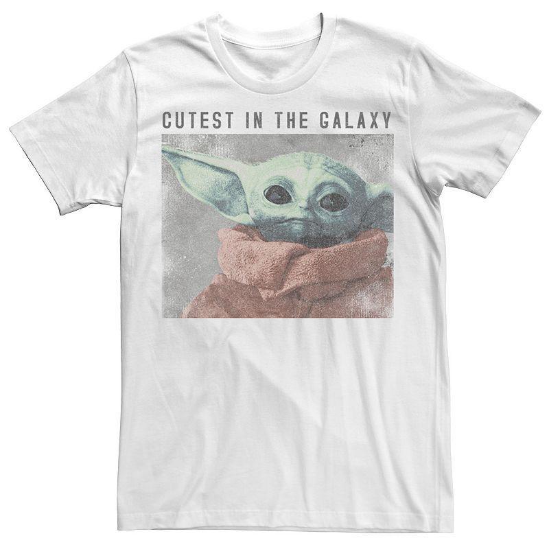 Men's Star Wars Galaxys Cutest Tee, Size: XL, White Product Image