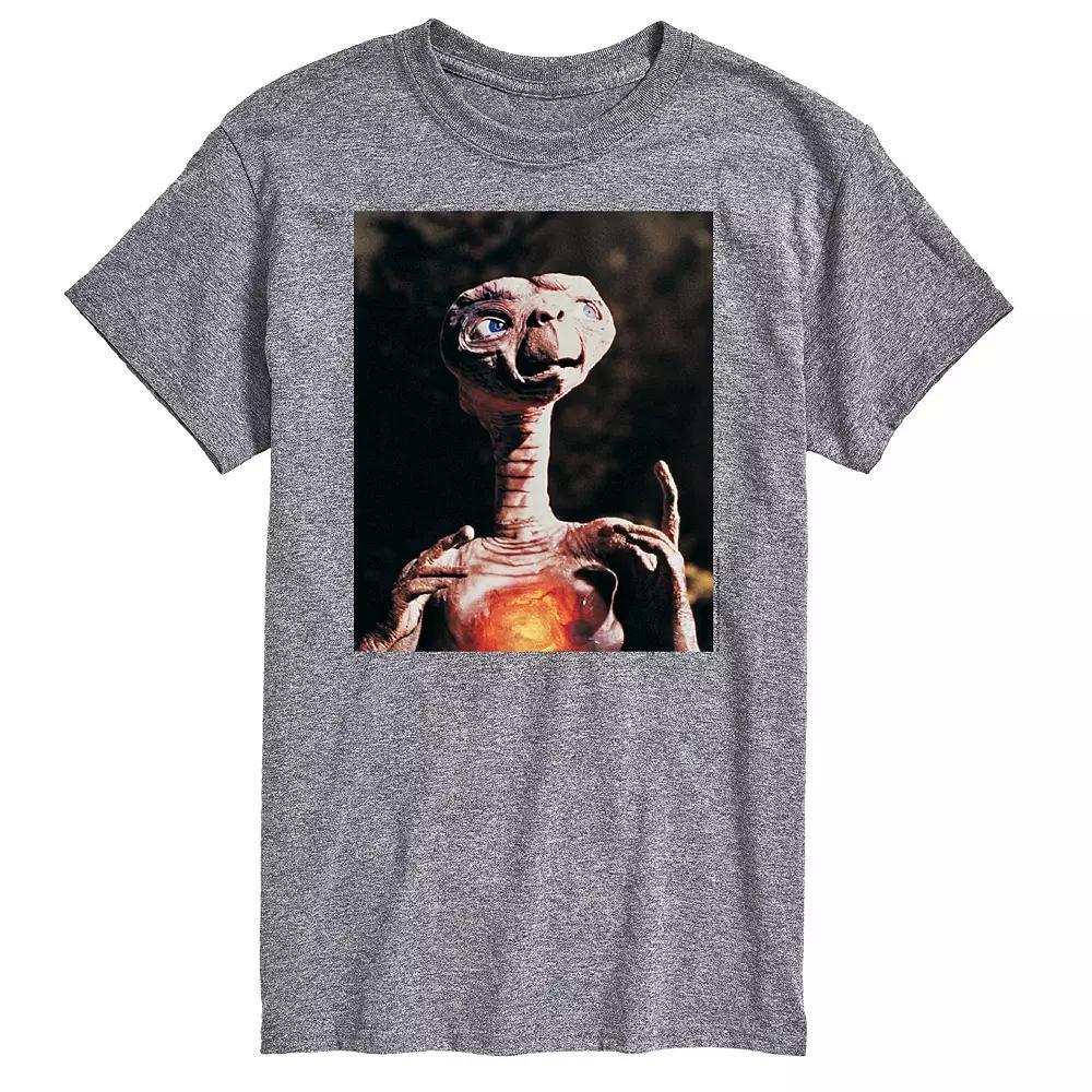 Big & Tall E.T. Going Home Graphic Tee, Men's, Size: XL Tall, Gray Product Image