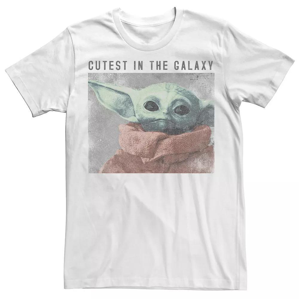 Men's Star Wars Galaxys Cutest Tee, Size: XL, White Product Image
