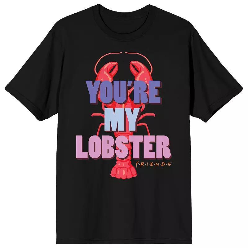 Men's Youre My Lobster Friends Tee, Size: Medium, Black Product Image