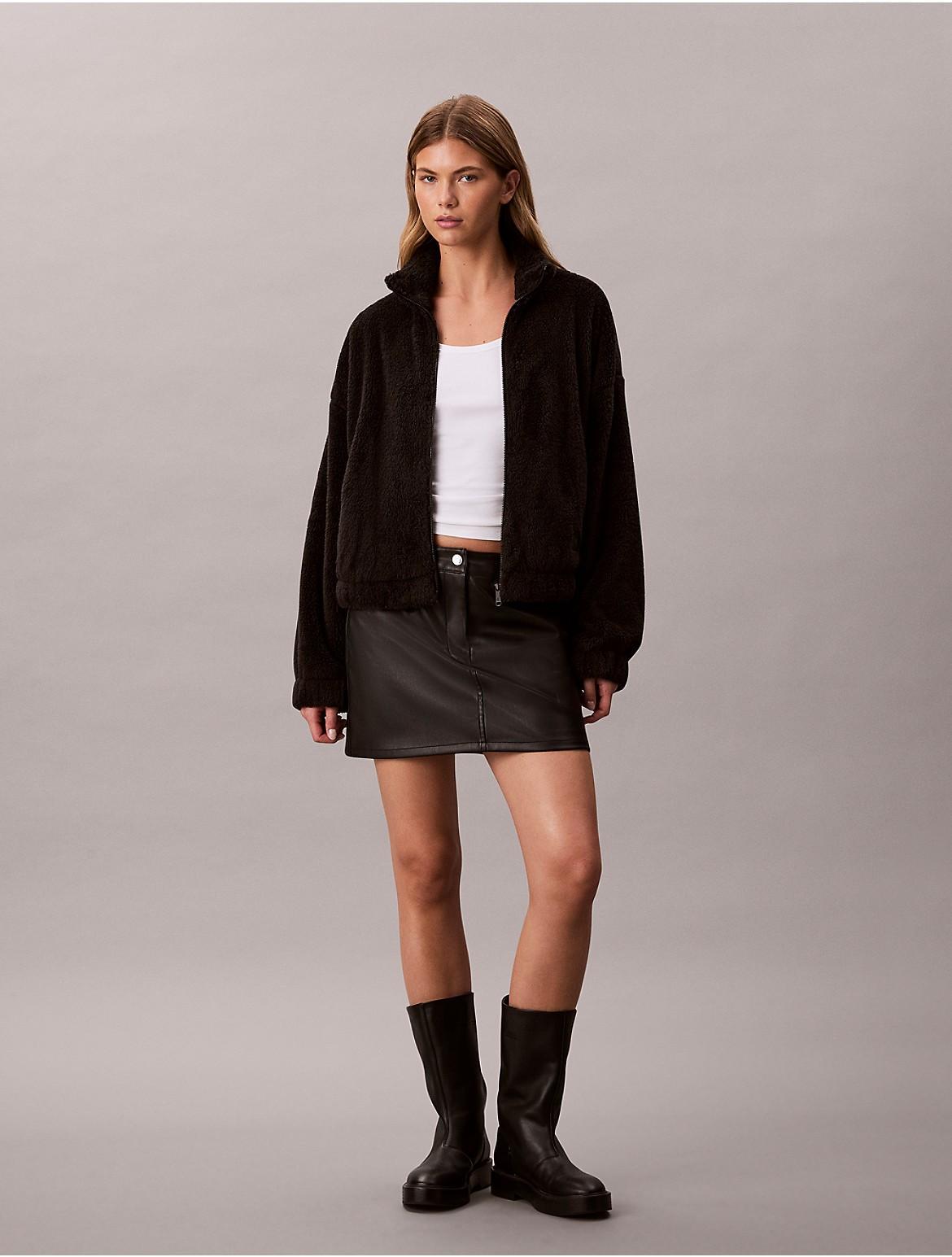 Calvin Klein Womens Sherpa Jacket Product Image