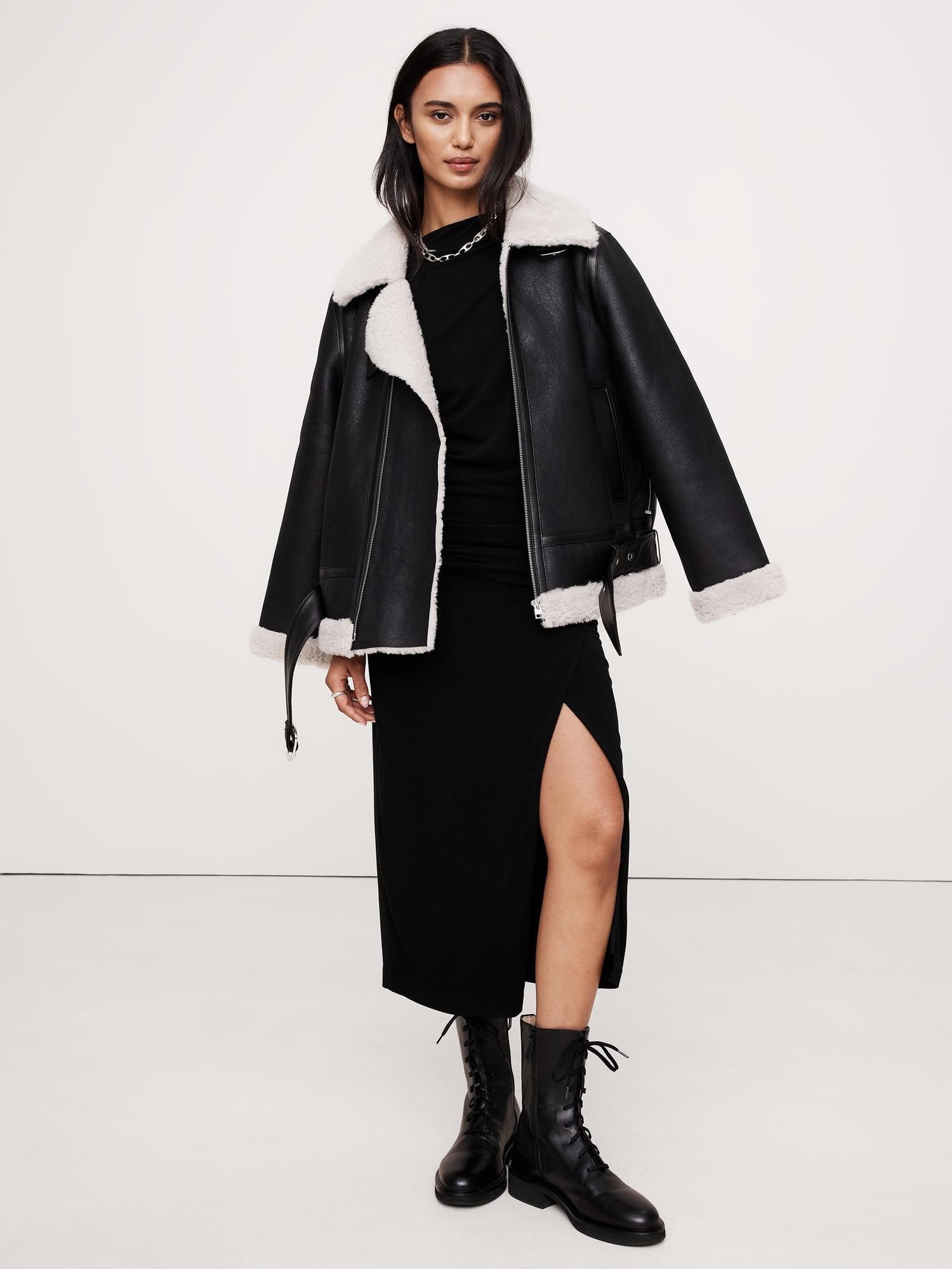 Luxe Wool-Blend Draped Top Product Image