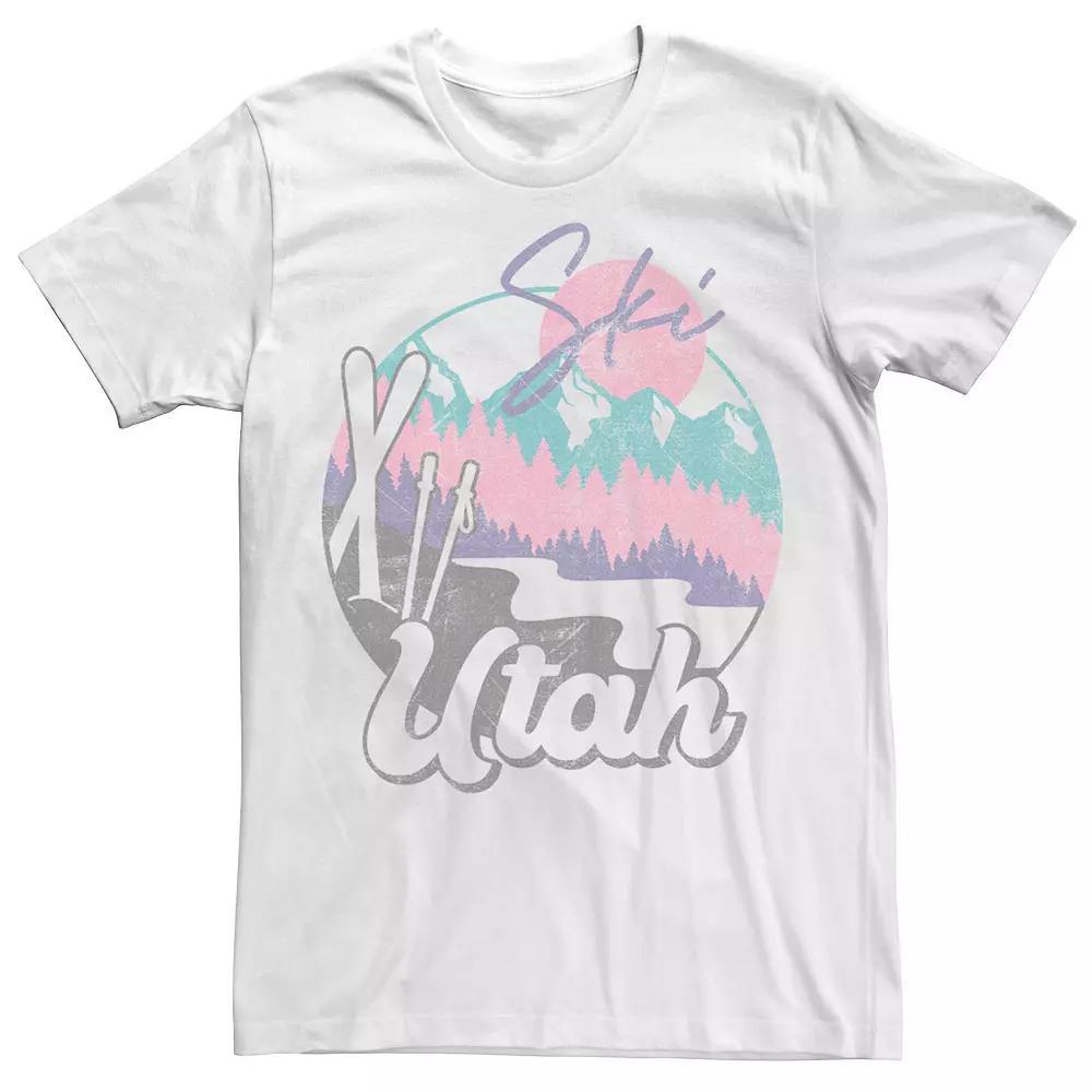 Men's Ski Utah Transparent Circle Tee,  Product Image