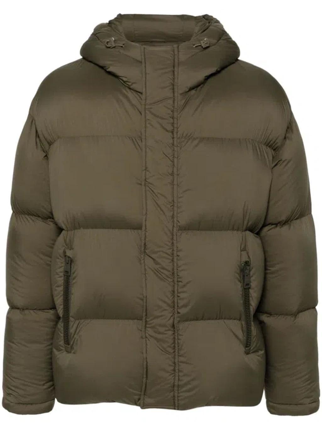 HERNO Ecoage Puffer Jacket In Verde Beige Product Image