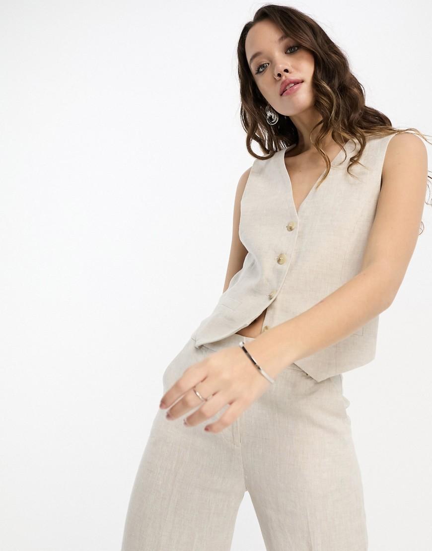 & Other Stories linen mix vest Product Image