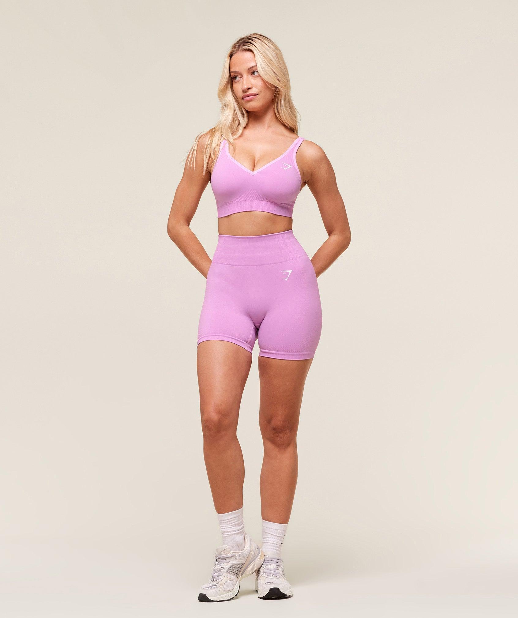 Gymshark Vital Shorts - Sour Pink/Marl Female Product Image