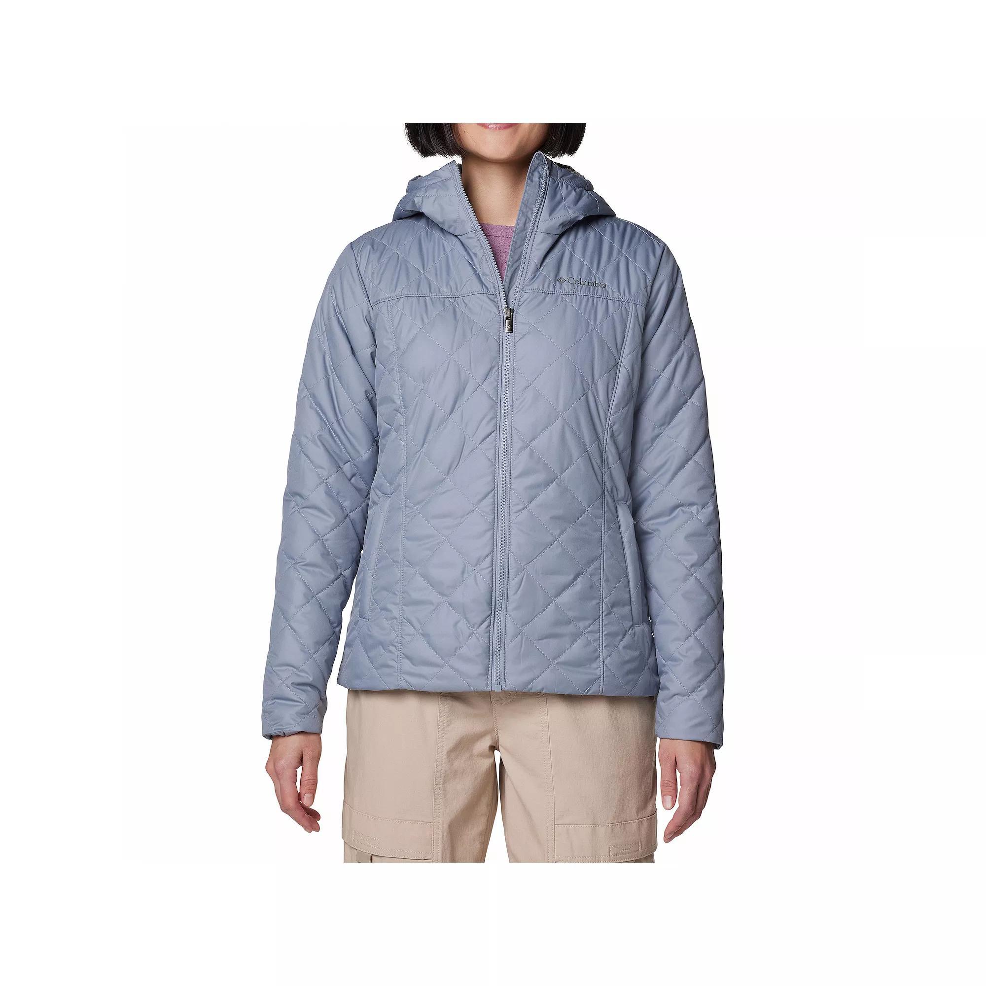 Women's Columbia Copper Crest II Hooded Jacket, Size: Large, Clematis Blue Product Image