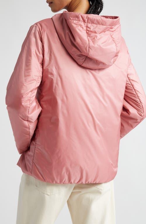 MAX MARA Greenh Insulated Hooded Jacket In Coral Product Image