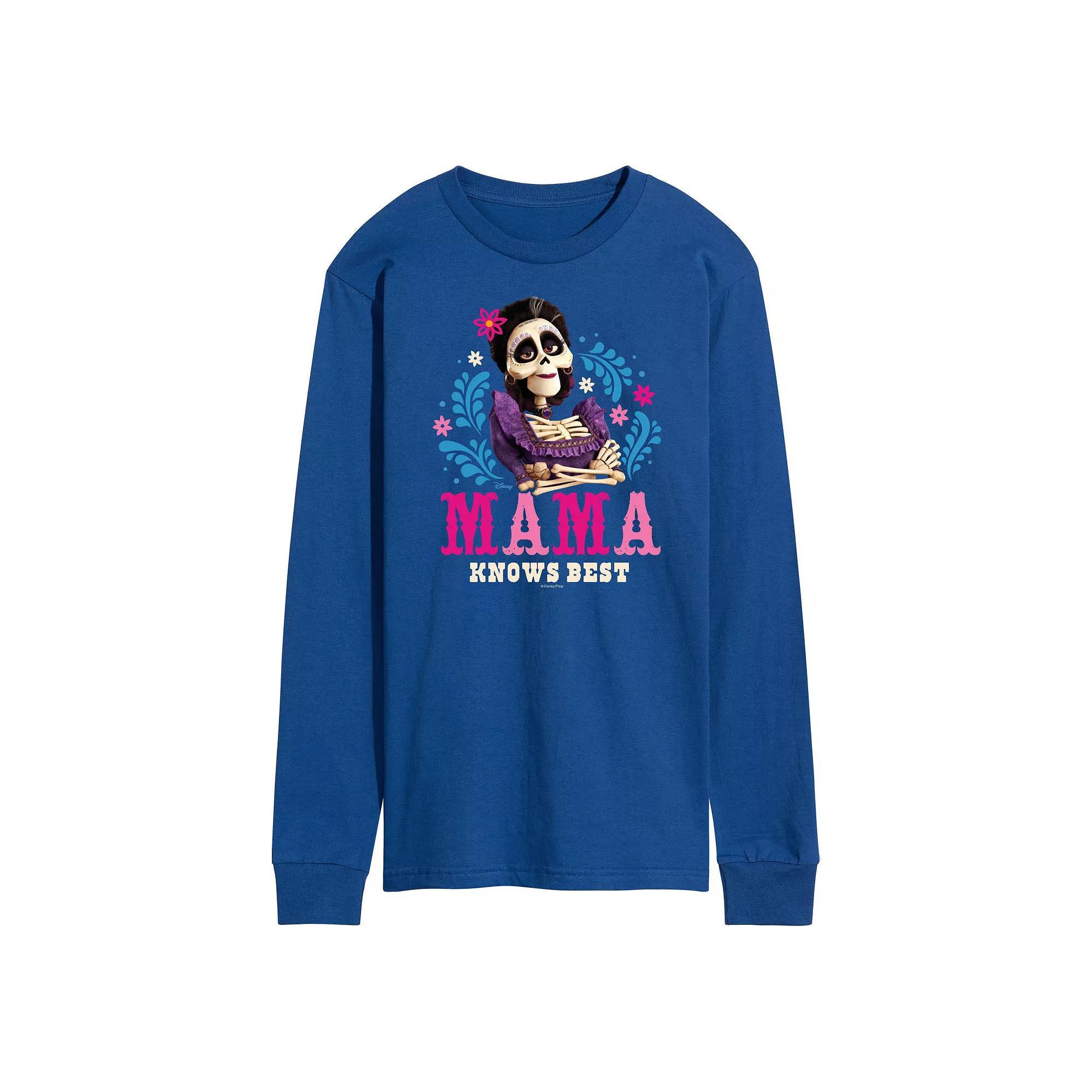 Men's Disney / Pixar's Coco Mama Knows Best Tee, Size: XL, Blue Product Image