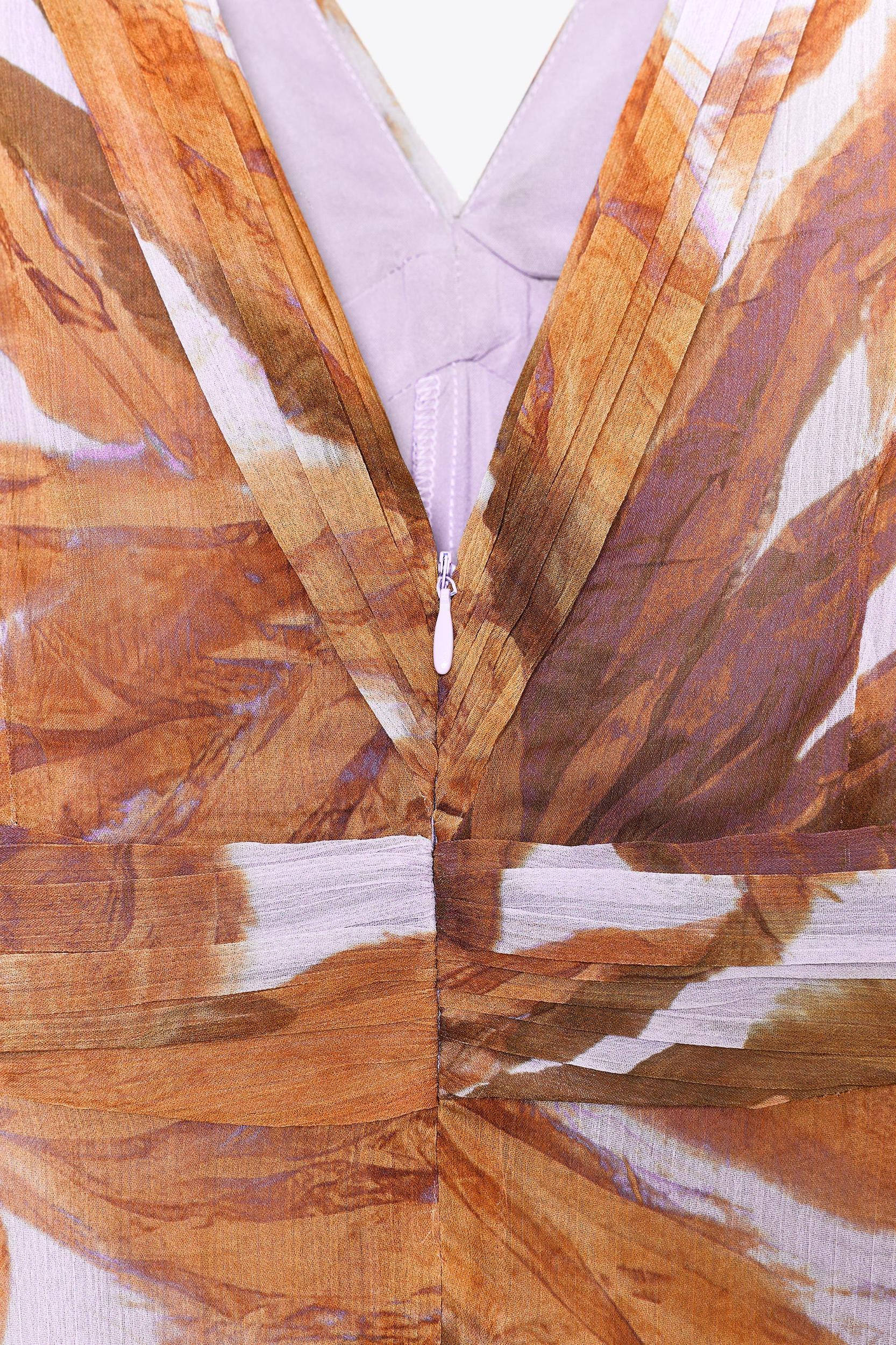 PRINTED MIDI DRESS Product Image