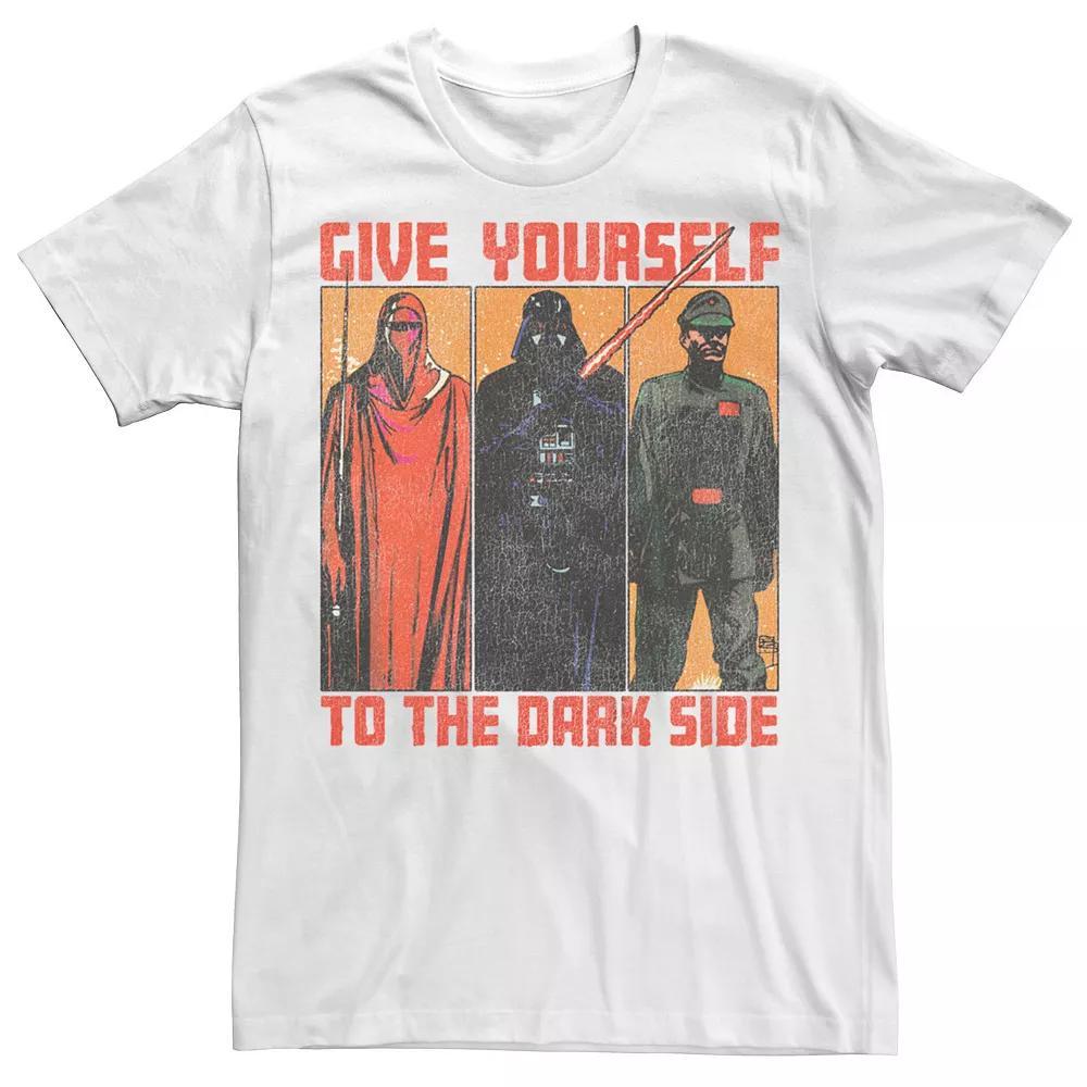 Men's Star Wars The Return Of The Jedi Give Yourself To The Dark Side Panel Tee,  Product Image