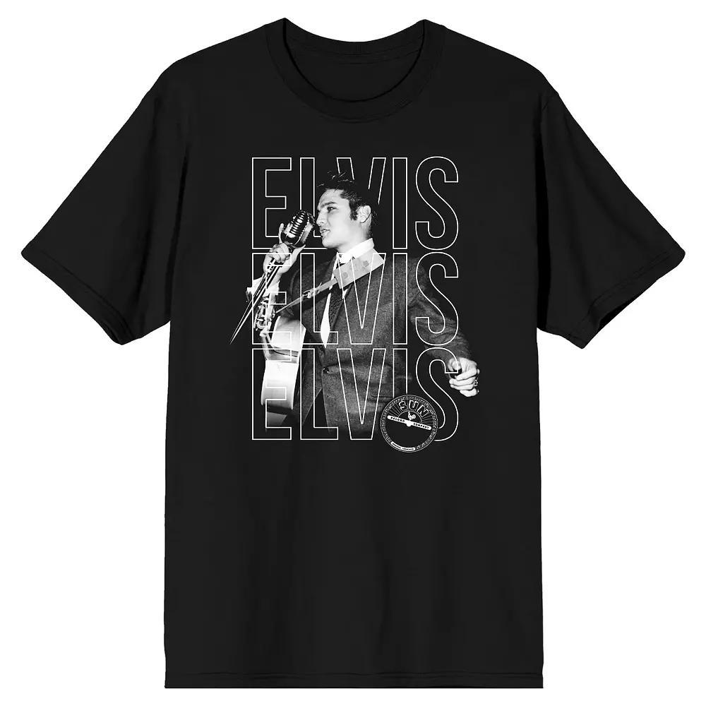 Men's Sun Records Elvis Presley Graphic Tee,  Product Image
