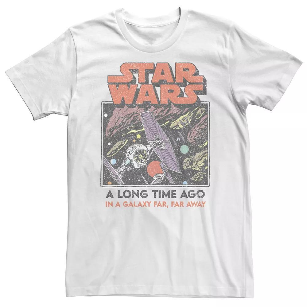 Big & Tall Star Wars TIE Fighter A Long Time Ago Tee, Men's,  Product Image