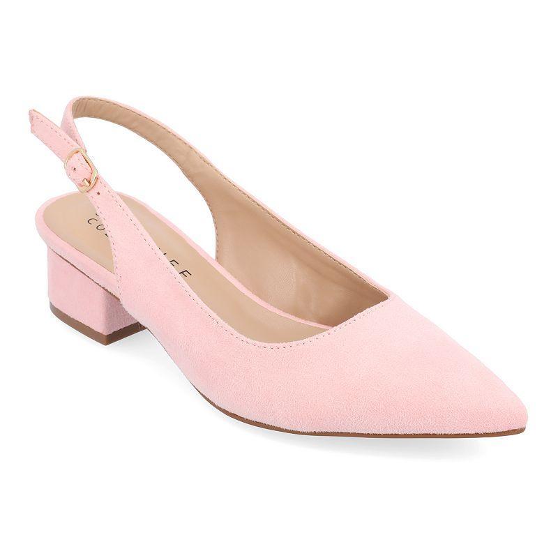 Journee Sylvia Women's Pumps, Size: 12, Pink Product Image