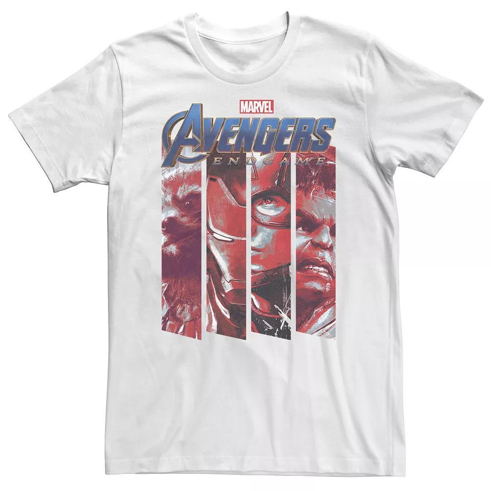 Big & Tall Marvel Avengers Endgame Red Tint Panels Tee, Men's,  Product Image
