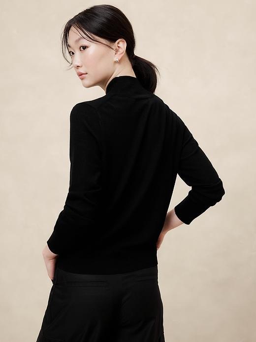 Merino Wool Turtleneck Sweater Product Image