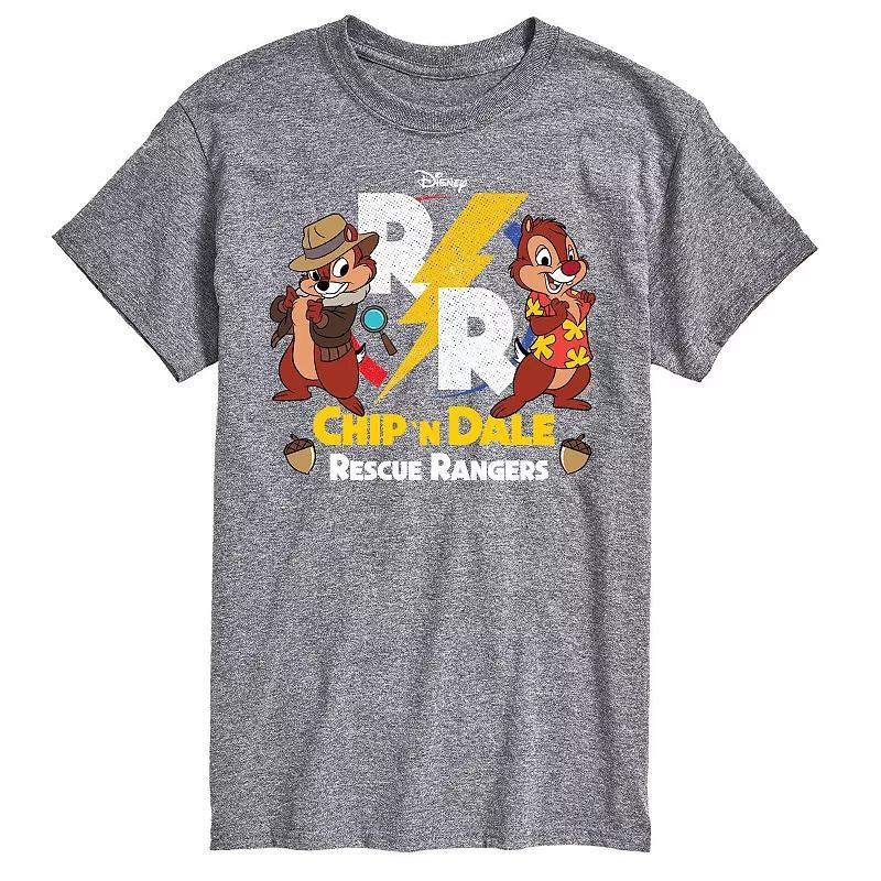 Disneys Mickey Mouse Mens Chip N Dale Rescue Rangers Logo Graphic Tee Product Image