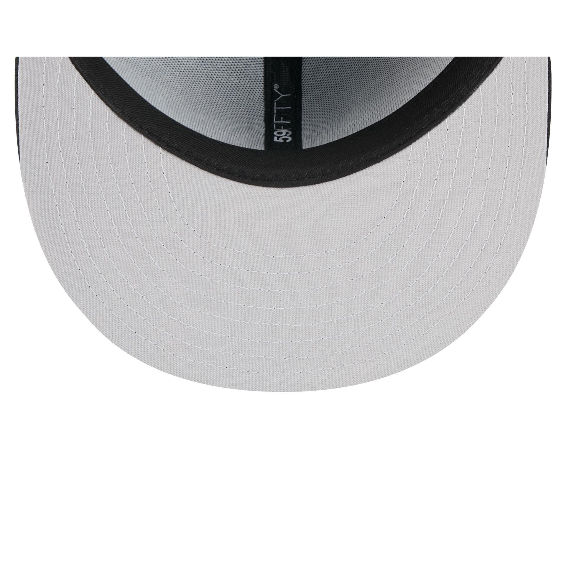 Myrtle Beach Pelicans Theme Night Black 59FIFTY Fitted Hat Male Product Image