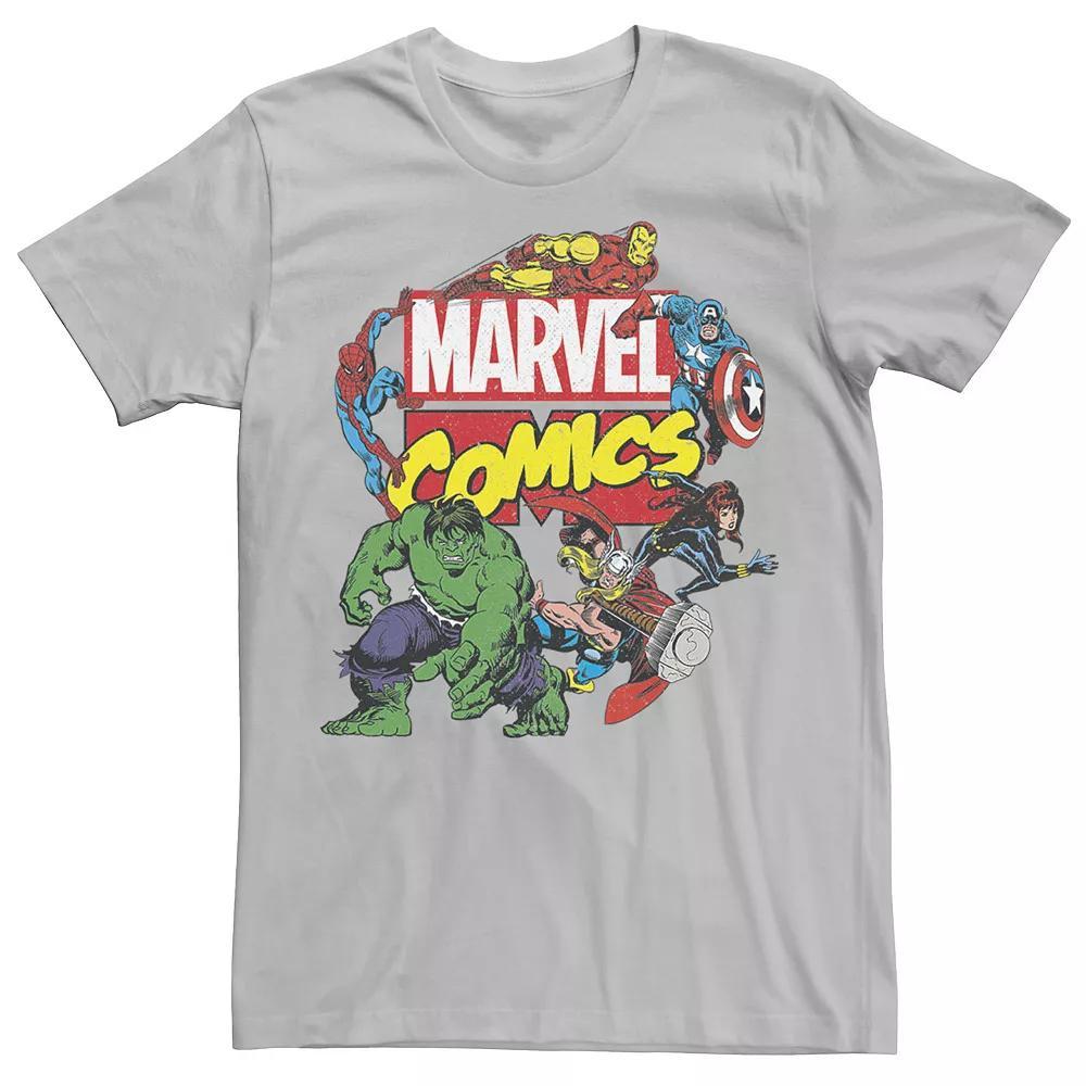 Men's Marvel Comics Avengers Around Logo Graphic Tee,  Product Image