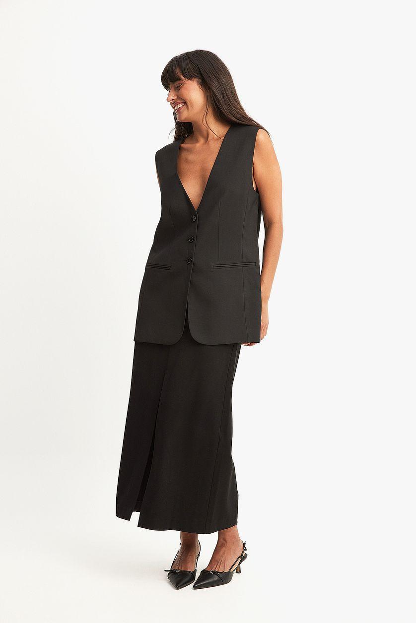 Tailored Oversized Vest Product Image