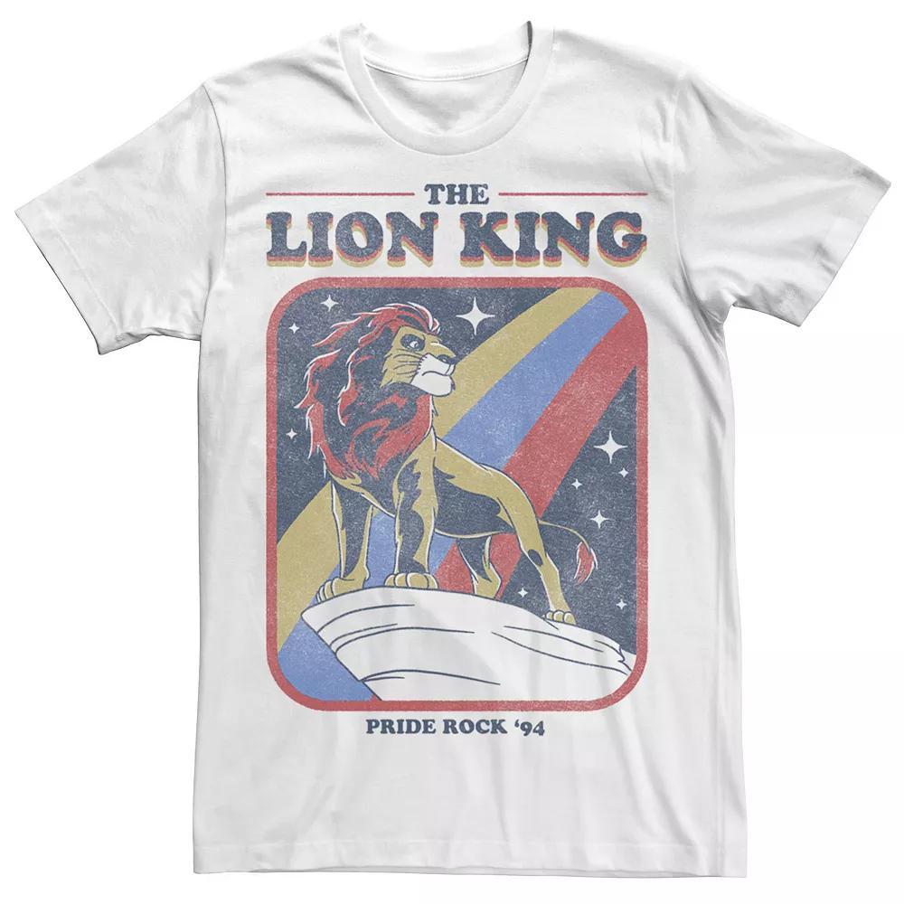 Disney's Lion King Vintage Simba Stripes Men's Graphic Tee,  Product Image