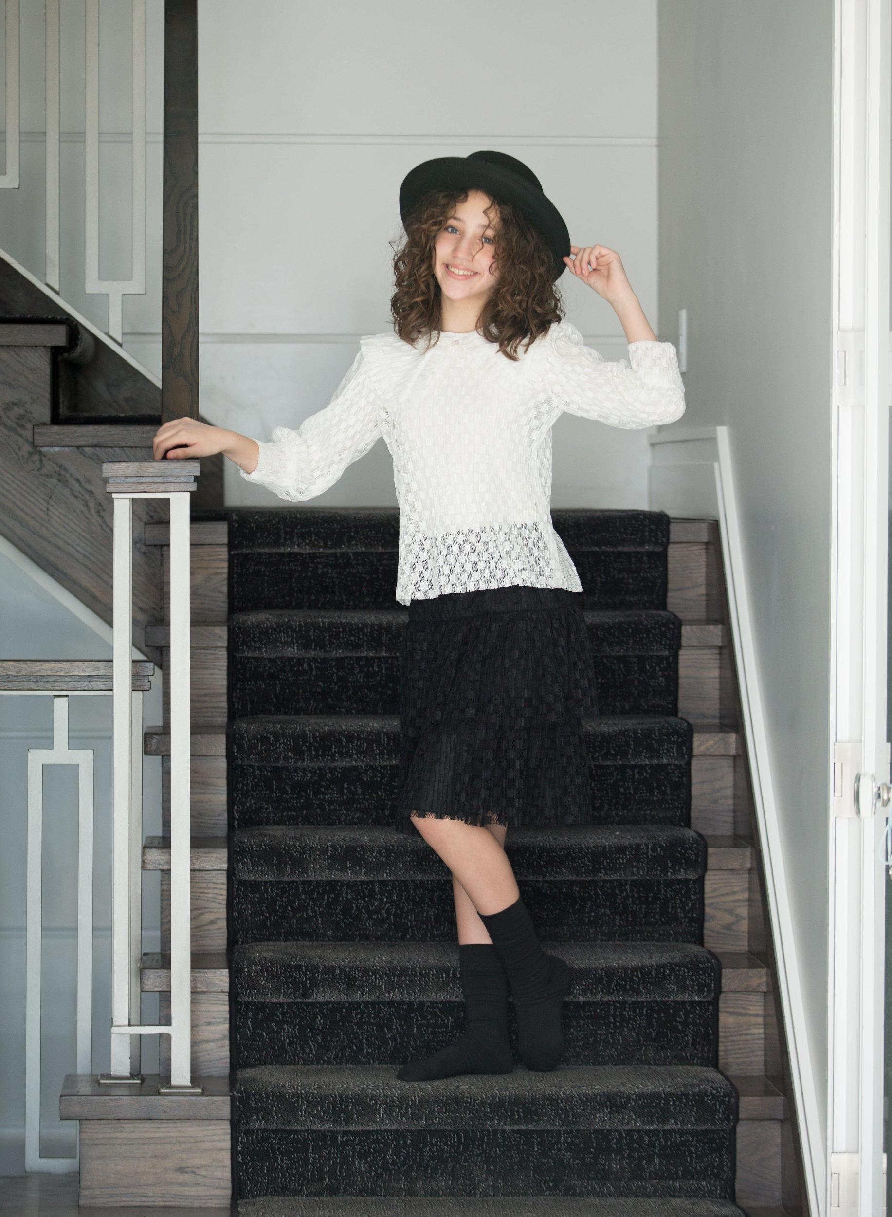 Miss Issippi Ruffle Collar Blouse Product Image