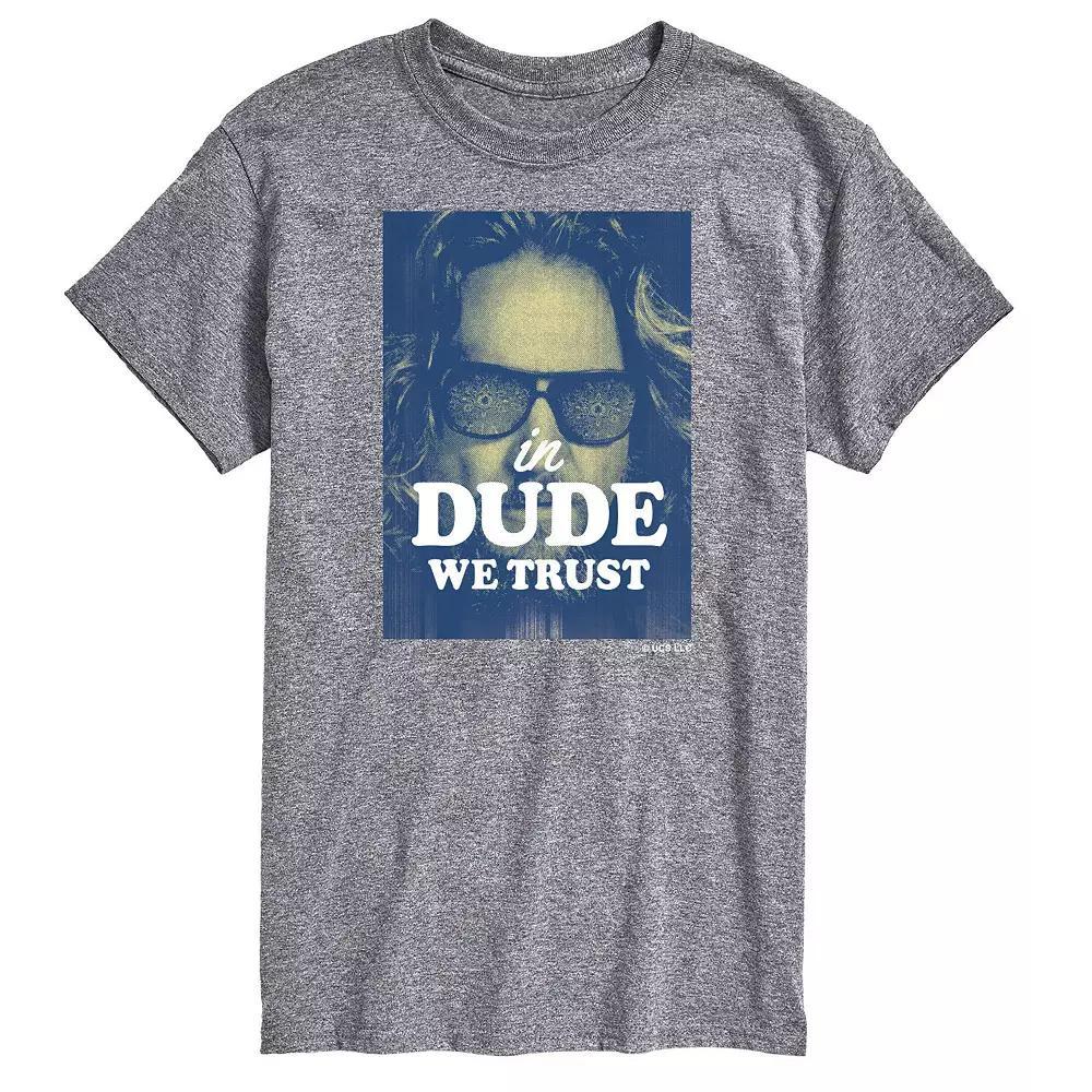 Big & Tall The Big Lebowski In Dude We Trust, Men's, Size: 5XB, Gray Product Image