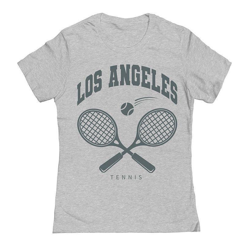 Juniors La Tennis Womens Graphic Tee, Girls Product Image