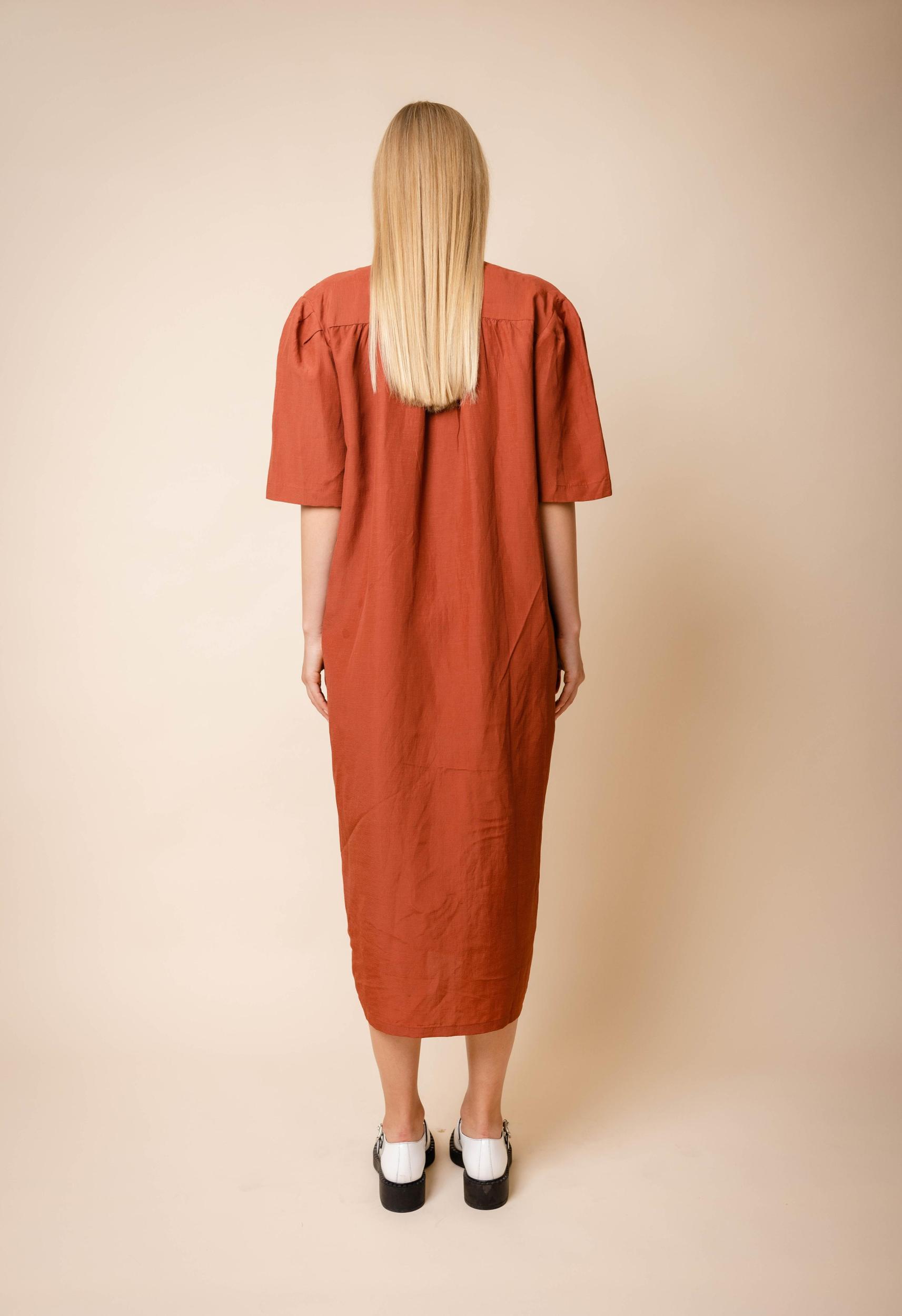 Daybreak Dress in Red Product Image