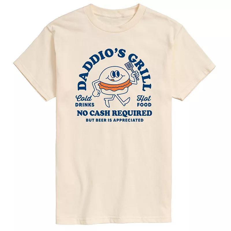 Men's Daddios Grill Tee, Size: Medium, White Product Image