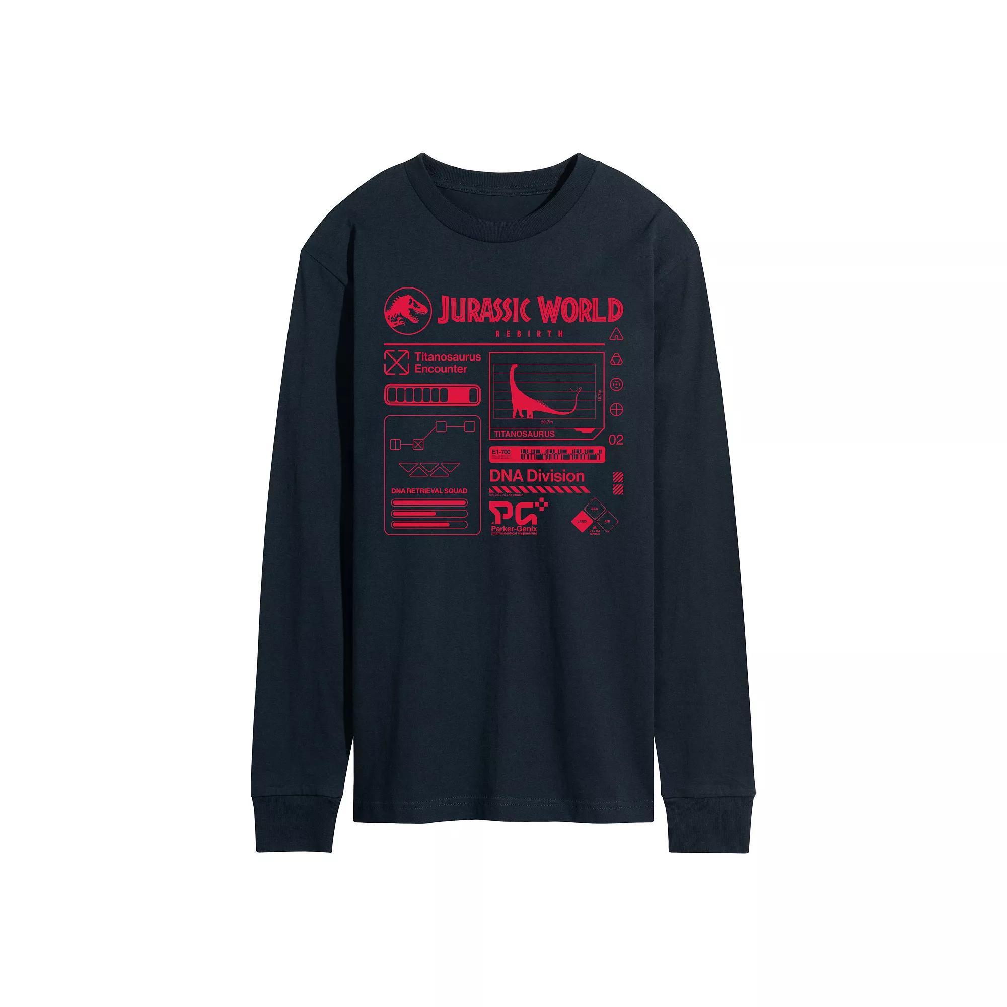 Disney's Minnie Mouse Men's Hearts Long Sleeve Tee,  Product Image