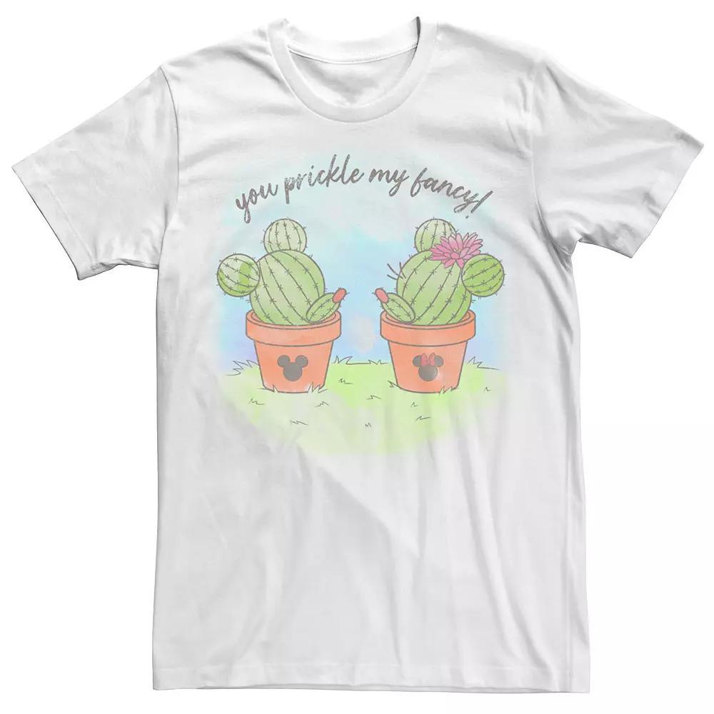 Disney's Mickey & Friends Mickey & Minnie Men's You Prickle My Fancy Tee,  Product Image