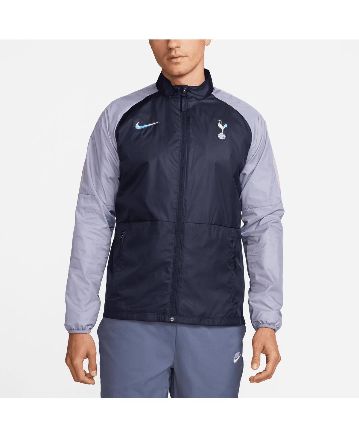 Mens Nike Navy Tottenham Hotspur Academy AWF Raglan Full-Zip Jacket Tot Blue Product Image